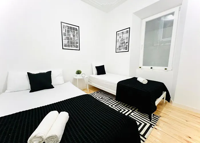 Apartmán Luxury Spacious Flat In Lisbon, Ideal For Tourists Lisboa